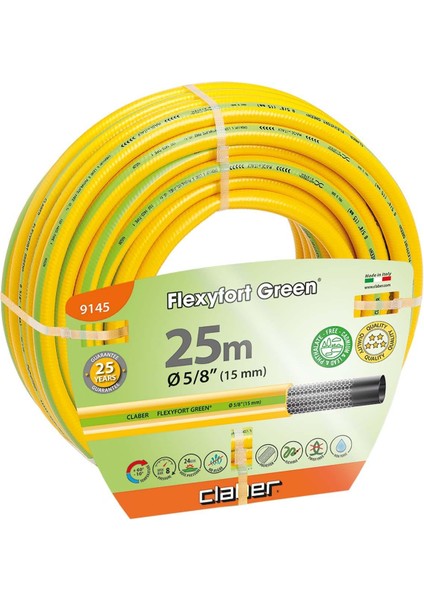 9145 Flexfort Green Hortum 5/8'' 25MT
