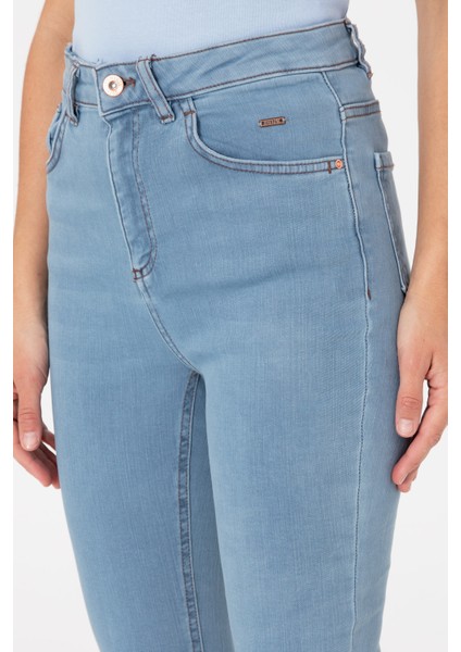 Kadın Mavi Pantolon (Jean) 50307834-DN0013 indirimleri