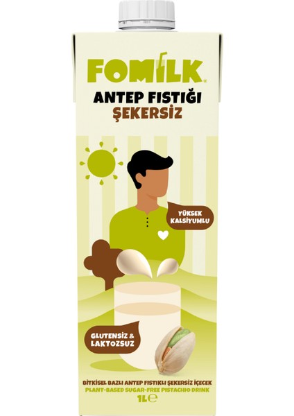 Antep Fıstığı Şekersiz 1 lt