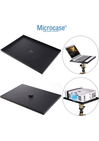 Sunum Projeksiyon Cihazı Notebook Vb Için Çok Amaçlı Ayaklı Katlanır Sehpa Stand Metal + 2.1 mt Tripod - AL5100