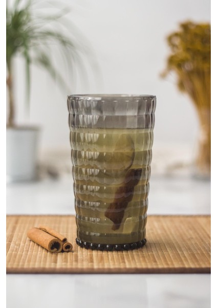 Allegra Füme 6 Lı Bardak Seti 750 ml Akrilik Malzeme - Cam Değildir Kırılmaya Dayanıklı