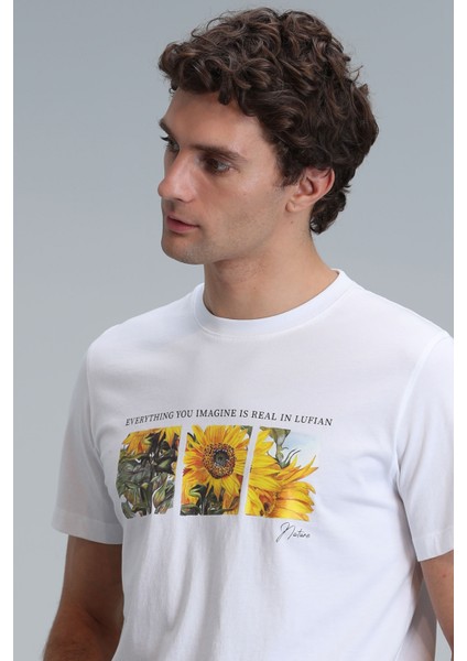 June Modern Grafik T- Shirt Siyah