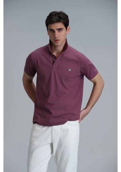 Laon Smart Erkek Polo Tişört Slim Fit Siyah