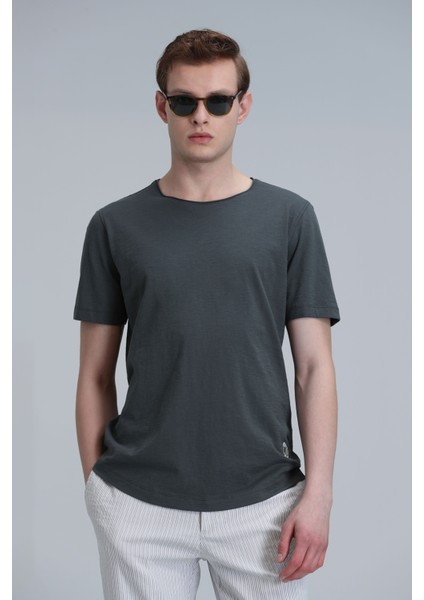 Junya Erkek Basic Tişört Siyah