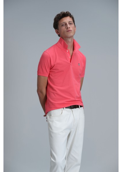 Laon Smart Erkek Polo Tişört Slim Fit Siyah