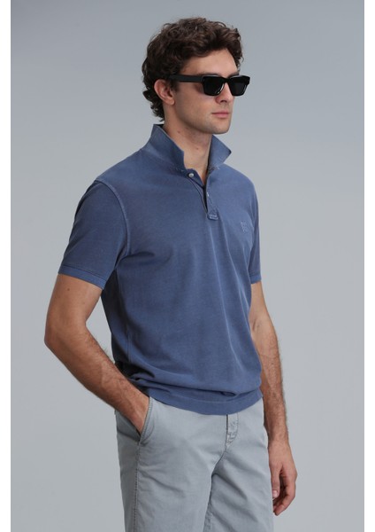 Vernon Smart Erkek Polo Tişört Gri