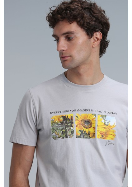 June Modern Grafik T- Shirt Siyah