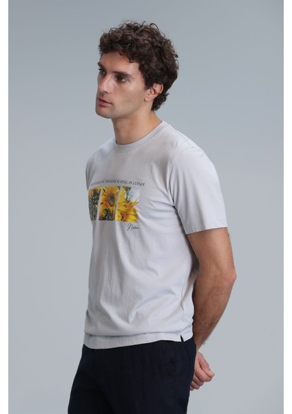 June Modern Grafik T- Shirt Siyah