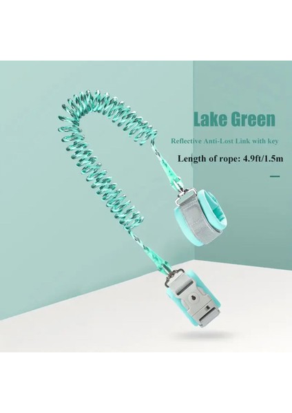 Kilitli Anti Kayıp Çocuk Kaybolma Önleyici Ebeveyn Çocuk Bağlayıcı Bileklik Kelepçe Çocuk Tasması indirimleri