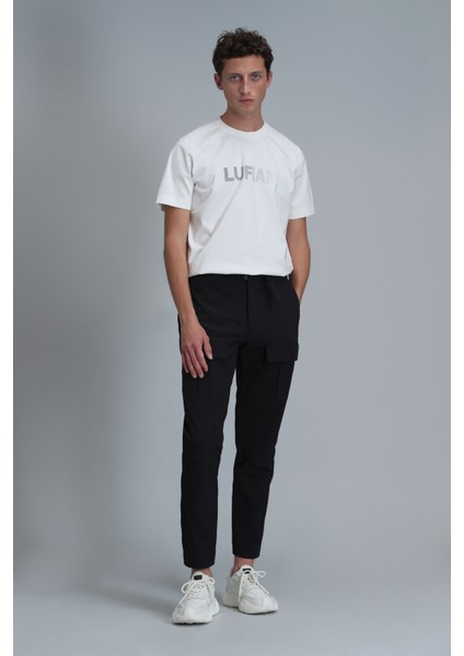 Benjamın Modern Grafik T- Shirt Siyah