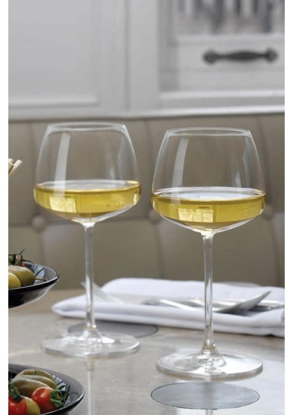 66092 Nudeglass Mirage Beyaz Şarap Kadehi 6 Adet 425 cc