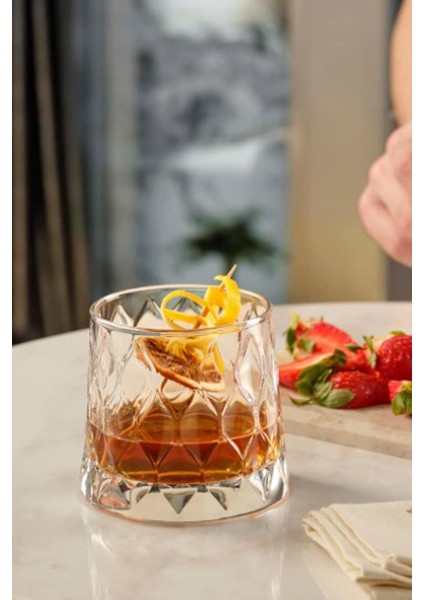 420194 Leafy Viski Bardağı 4'lü 300 cc