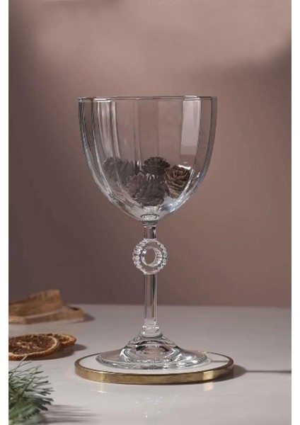 Amore 6 Lı Ayaklı Kadeh Bardak 440303