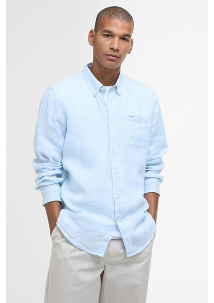 Linton Tailored Gömlek BU61 Ocean Sky