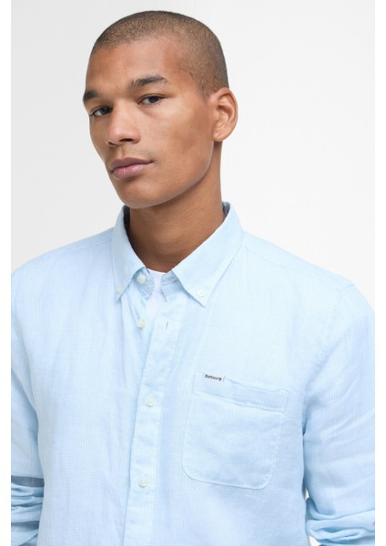 Linton Tailored Gömlek BU61 Ocean Sky indirimleri