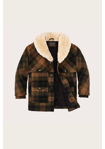 Lined Wool Packer Ceket Looden Heather Plaid indirimleri