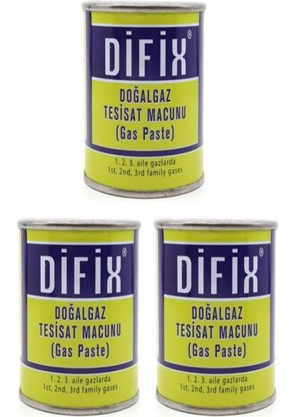 Doğalgaz Macunu 350 gr 3 Adet