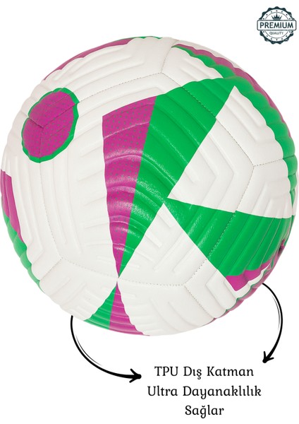 Futbol Topu 2026 5 Astarlı Pompalı Set Dayanıklı Sert Zemin Halı Saha Ekstra Dayanıklı Futbol Topu No:5 FT001 fırsatları