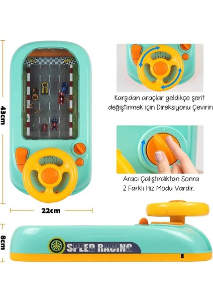 Sesli Direksiyon Simülasyon - Araba Yarışı Eğitici, Müzikli Sesli ve Eğlenceli fırsatları