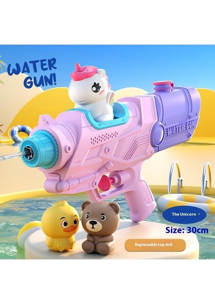 Yeni Çocuk Su Tabancası Saç ile Erkek Oyuncakları Yaz Plaj Basın Su Tabancası Oyuncaklar (Yurt Dışından)