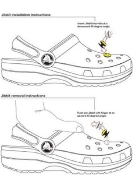 12 Adet Crocs Terlik Süsleri Jibbitz V-1 fiyatları