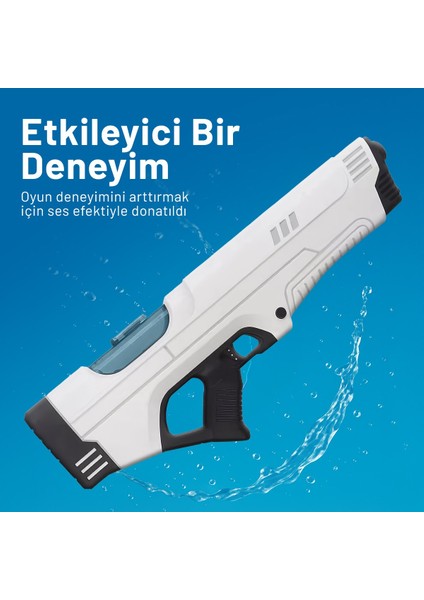 Şarjlı Su Tabancası Otomatik Dolum T-09