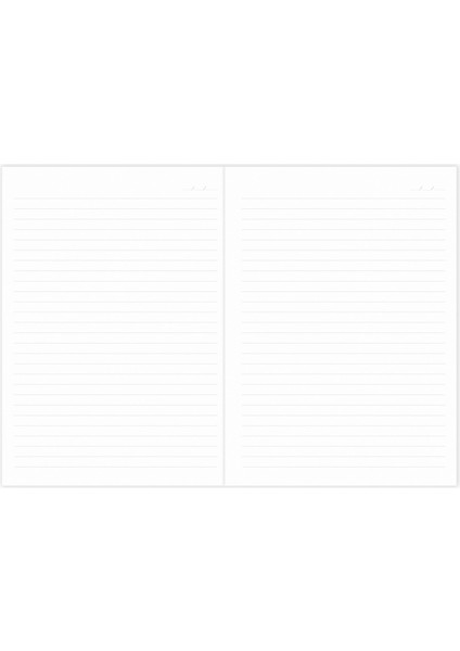 A5 15X21 Mıknatıslı Kapak Defter Çizgili Fiyonk