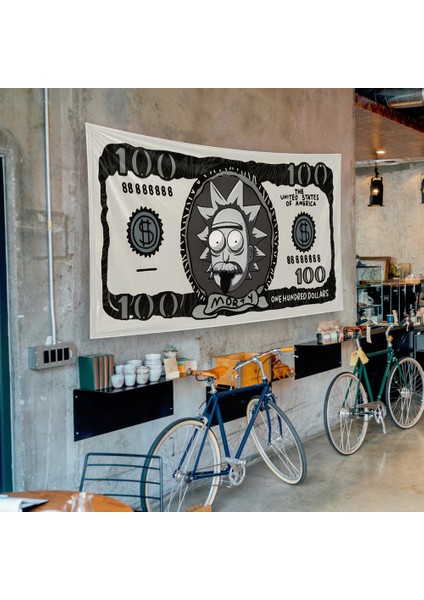 Morty Dollar Duvar Örtüsü