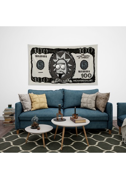 Morty Dollar Duvar Örtüsü