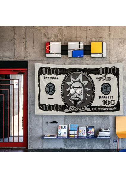 Morty Dollar Duvar Örtüsü
