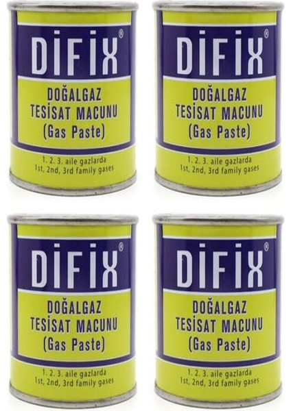 Doğalgaz Macunu 350 gr 4 Adet