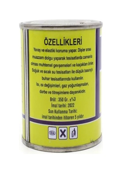 Doğalgaz Macunu 350 gr 4 Adet