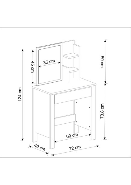Gupse Makyaj Masası fırsatları
