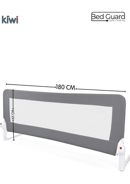Bedguard Çocuk Yatak Koruyucu Bariyeri, Yatak Korkuluğu 180 cm