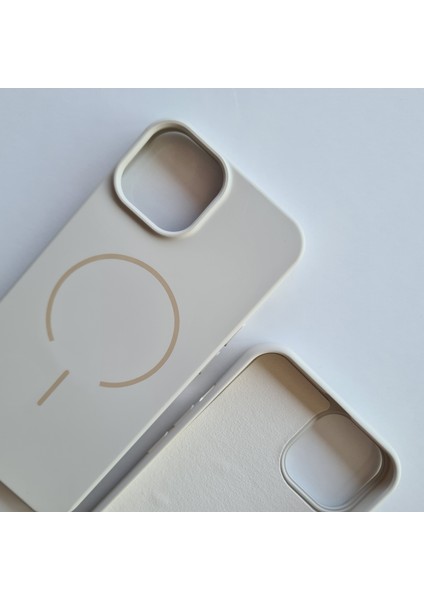 iPhone 13-14 Magsafe ile Uyumlu Yumuşak Soft Mükemmel Manyetik Esnek Silikon Kılıf