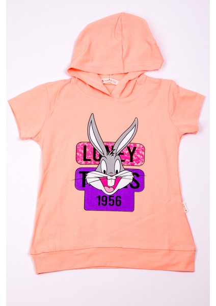 Kız Çocuk Tshirt Tavşan Baskılı A3 fiyatları
