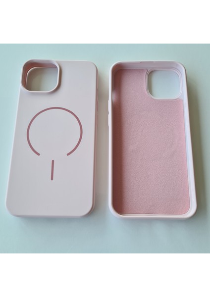 iPhone 13-14 Magsafe ile Uyumlu Yumuşak Soft Mükemmel Manyetik Esnek Silikon Kılıf