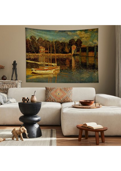 The Argenteuil Bridge Duvar Örtüsü - 100 cm x 135 cm