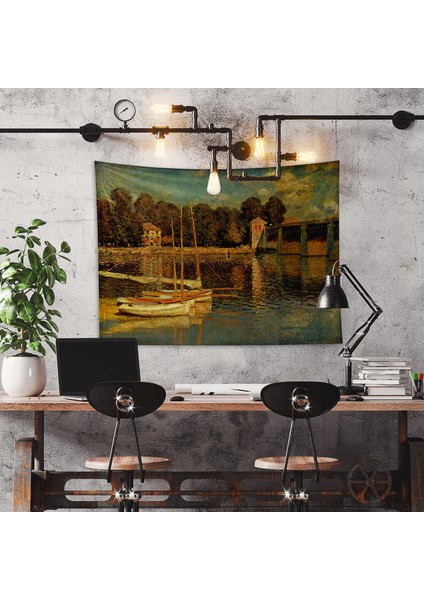 The Argenteuil Bridge Duvar Örtüsü - 100 cm x 135 cm
