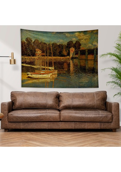 The Argenteuil Bridge Duvar Örtüsü - 100 cm x 135 cm