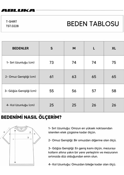 Erkek Oversize Fitilli Bisiklet Yaka T-Shirt Siyah
