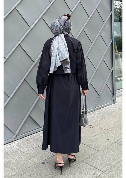 Üst Ceket Jile Takım Siyah
