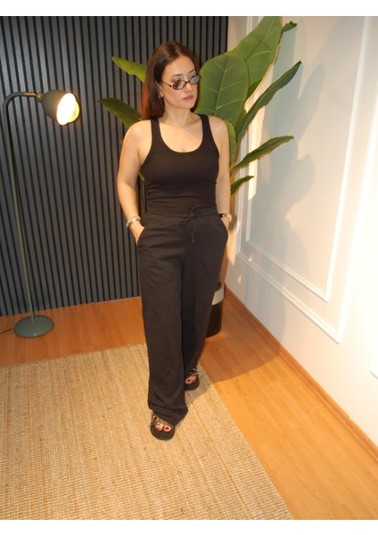 Rahat Kesim Pantsiyah Keten/pamuk