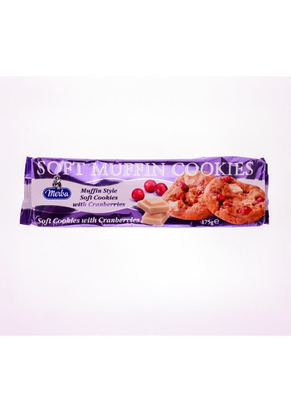 Cranberıes Soft Muffın Cookıes 175 gr