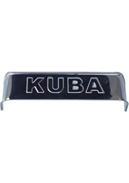 Kuba Far Şapkası – Ön Far Üstü Krom Kapak (Logo Baskılı)