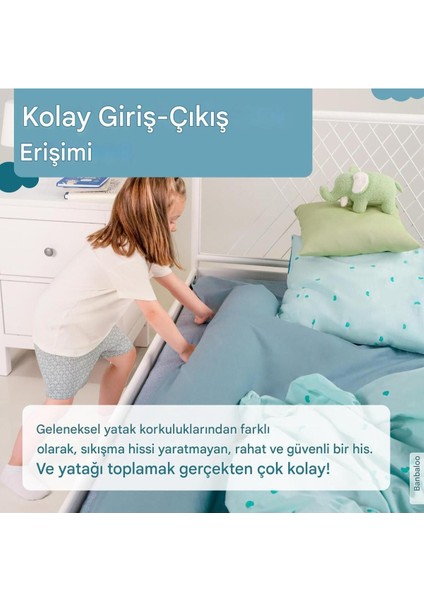 Joybed 140 cm Sünger Yatak Bariyeri, Düşmeye Karşı Çocuk Yatak Bariyer indirimleri