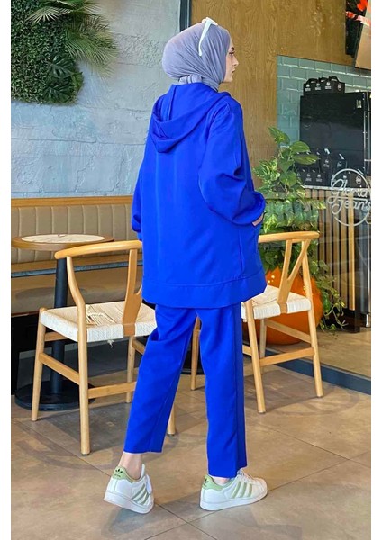 Bonita Fermuarlı Scuba Takım Saks Mavisi fırsatları