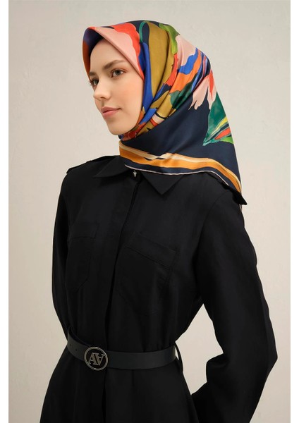 Dj Saf Ipek Eşarp 9340D02 (Twill Ipek) -55 modelleri