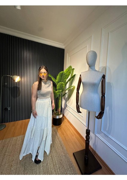 Brode Parçalı Etek