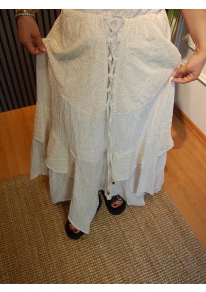 Brode Parçalı Etek modelleri